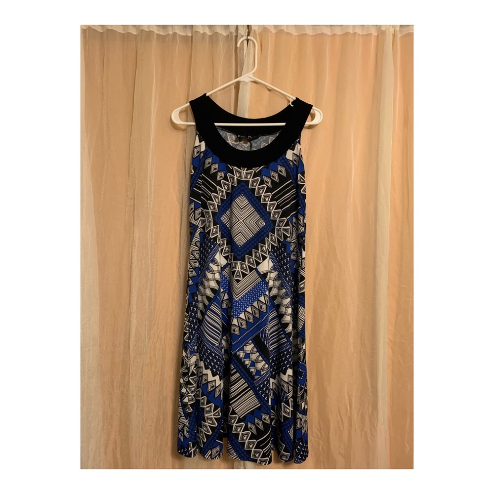 🌿 Black & Blue Dress — FREE W/ BUNDLE